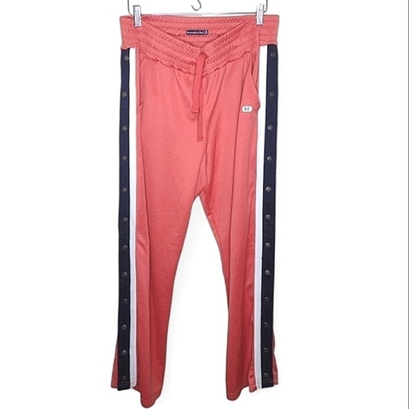Vintage Y2K Abercrombie Tearaway Track Pants XL Full-On Nostalgia-core - Picture 1 of 8